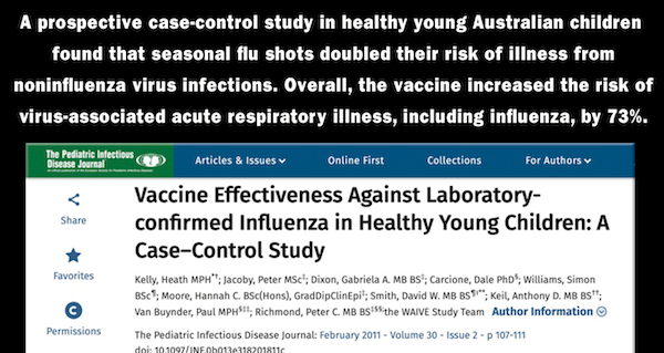 Australian Flu vaccine study